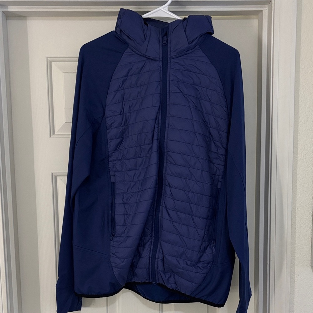 Baleaf Men's Zip Up Sweater - Navy Blue